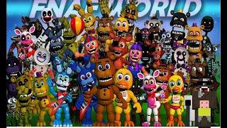 ВСЕ СЕКРЕТНЫЕ ПРОХОДЫ ЗА ПРЕДЕЛЫ КАРТЫ И СУНДУКИ ВО FNAF WORLD! Секреты фнаф ворлд.