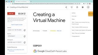 Creating a Virtual Machine || #qwiklabs || #GSP001