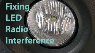 Fixing LED Headlight Radio Interference