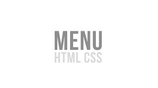 [#ИзиВеб] - Горизонтальное меню для начинающих! HTML CSS