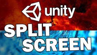 How To Make A Split Screen for Multiplayer in Unity!