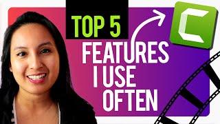 Camtasia 2021 My Top 5 Favorite Features That I Use To Create Pro-Looking Videos 