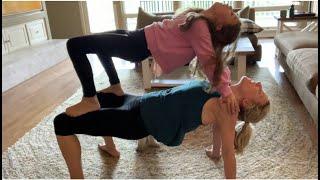 Yoga Challenge With My Mom