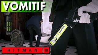 HITMAN 3 COMMENT AVOIR LE PISTOLET VOMITIF (SIEKER) - GRENADE VOMITIVE - DISPOSITIF A GAZ VOMITIF ..