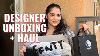 Designer Unboxing + Haul | Versace | The M Jewelers | Fenty Beauty