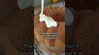 This technique is used on #cakes that are completely cooled.