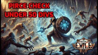 [POE 3.25 Settlers] All content killer under 50 Divs! Ice Nova of Frostbolts Price break down