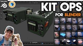 Modeling and Kitbashing with KIT OPS PRO! (Beginner Tutorial Included)