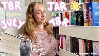 TBR JAR Chooses My JULY TBR!️  *A Summer TBR*