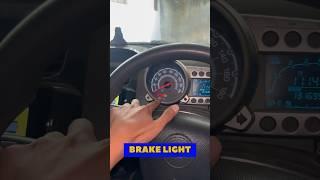 Hand brake warning light problem #shorts #short #car