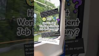 How To Get Working Student Job in Germany? | Can I Really Get Hired as International Student?