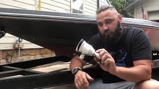 HOW TO INSTALL A LIVEWELL PUMP in under 5 minuets  attwood tsunami