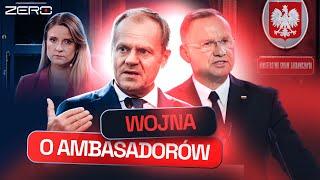 TUSK OSKARŻA DUDĘ, DUDA OSKARŻA TUSKA. DLACZEGO NIE MAMY AMBASADORÓW NA UKRAINIE, W USA I IZRAELU?