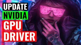 How to Update Nvidia GPU Driver | Nvidia GeForce Experience | Game Ready Driver | Studio Driver