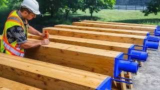 WOOD CONSTRUCTION TECHNOLOGIES THAT HAVE REACHED A NEW LEVEL