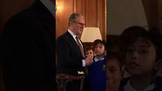 PM Keir Starmer surprises kids in Downing Street