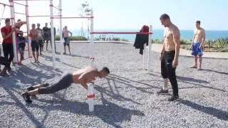 Hicham Mallouli ( Nervous-Boy ) & Mehdi Moussaid ( Spider-Boy ) Training Ramadan Crossfit