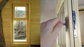  Окно с уплотнителем своими руками | How to make a window  | Holzfenster mit dichtung