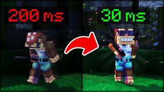 How to get BETTER HIT REG and LOWER PING in Hypixel Bedwars