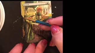 Full Art Farseek MTG Alter: Time Lapse Video