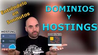 Que es HOSTING y DOMINIO de una PAGINA WEB   Fácil y rápido