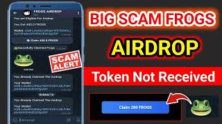 big scam frogs airdrop | frogs airdrop claim | frogs airdrop tonkeeper transfer!