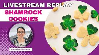 Shamrock Cookies - Live Cookie Decorating