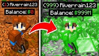 REACHING RANK LEVEL 283!! *OP MINE* (New Big Minecraft Server) | MineLucky OP Prison #4