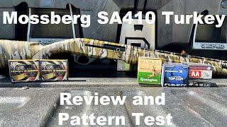 Mossberg SA410 Turkey Review and Pattern Test