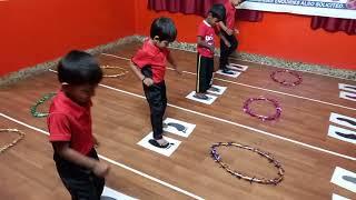 Sports day - Foot print race for nursery children