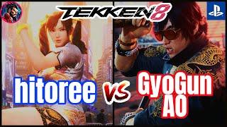 T8 Hitoree (Xiaoyu) vs GyoGun | AO (Law)