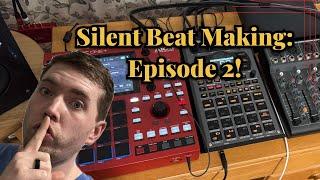 Akai MPC One - Silent beat making 2! Making a quick beat without talking!