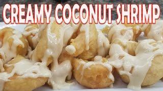 CREAMY COCONUT SHRIMP | CHINESE BUFFET STYLE COCONUT SHRIMP