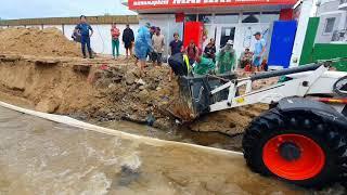 РАЗРУШИЛИ ПЕРВЫЙ ПРОЕЗД, ЧТО-БЫ СПАСТИ ЛЮДЕЙ.. 19.08.2021 вода ПОШЛА!