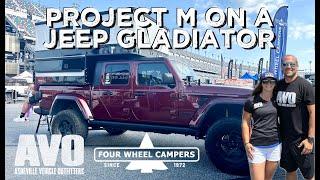 Four Wheel Campers Project M by on a Gladiator at Jeep Beach