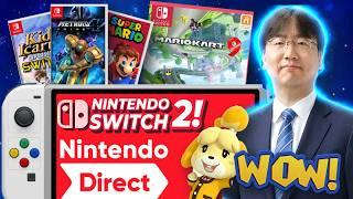 New Nintendo Switch 2 Reveal Info JUST DROPPED! + Switch Online News!