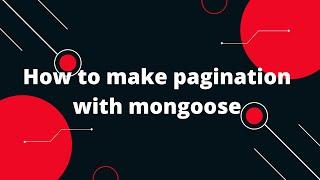 MongoDB Tutorial in Hindi #21 How to make pagination with mongoose