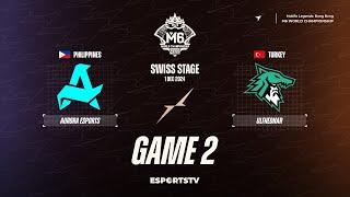 Aurora Gaming vs ULFHEDNAR GAME 2 M6 World Championship | ULF vs RORA ESPORTSTV