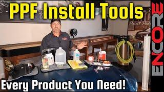 Paint Protection Film Installation TOOLS - Every PPF Install Tool Needed