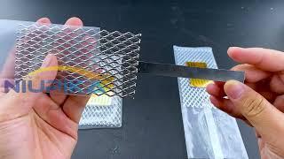 NIUPIKA Titanium Mesh Jewelry Plating Silver Platinum Gold Metal Anode Electrode Processing