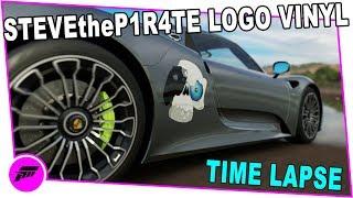 STEVEtheP1R4TE Logo Time Lapse (FORZA HORIZON 3) Vinyl Group