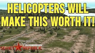 Helicopter Construction Preparation | Ep13 | Workers and Resources | Season 10