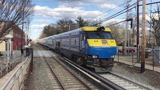 LIRR HD 60fps: The Many Nathan K5 Horn Variants on EMD DE30AC & DM30AC Locomotives @ New Hyde Park