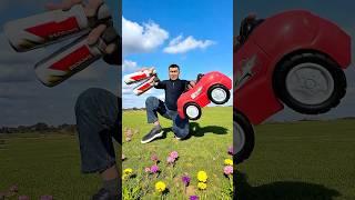 I painted the cool red car blue  #toycars #funforkids #monstertruck #toyreview #remotecontrolcar