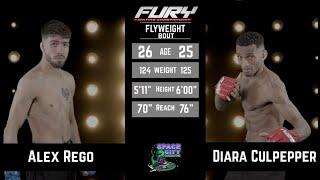 Fury 75 Alex Rego vs Diara Culpepper