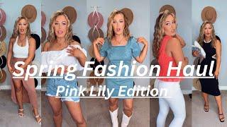 Spring Fashion Haul | Pink Lily Edition | Nina Lyday