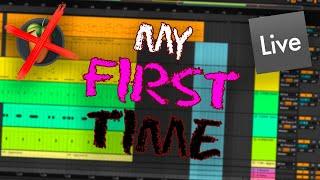 #shorts TRYING TO MAKE A BEAT IN ABLETON LIVE FOR THE FIRST TIME !
