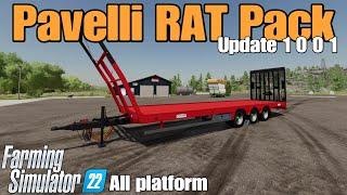 Pavelli RAT Pack / FS22 UPDATE for all platforms / Feb 1 /24