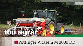 Pöttinger Vitasem M3000DD in the top agrar practical test