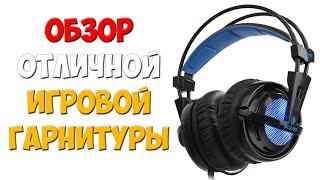 Рапаковка и ОБЗОР игровой гарнитуры SADES Locust Plus